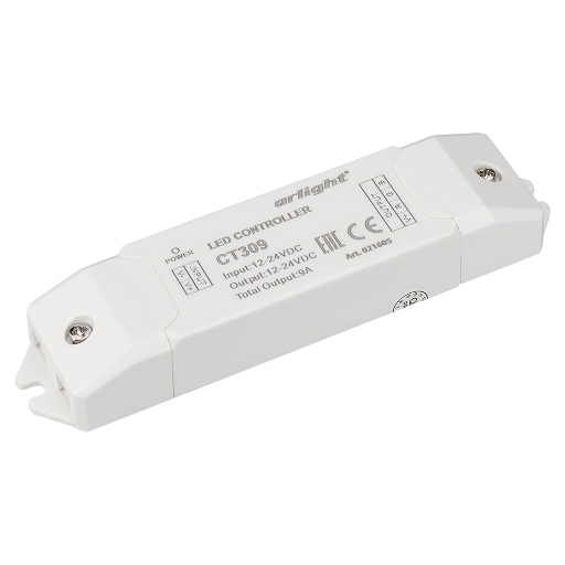 Контроллер Arlight CT309 (12-24V, 108-216W) IP20 Пластик 021605