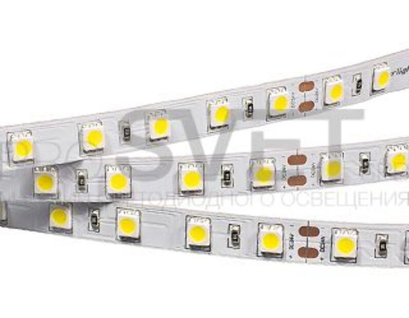 Лента Arlight RT 2-5000 24V Day White 2x(5060,300 LED,LUX) 011571