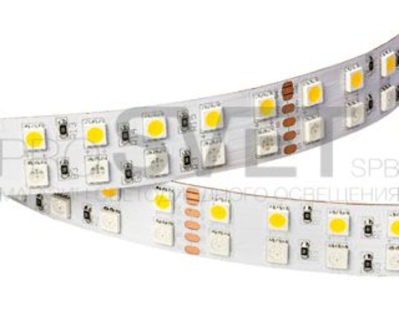Лента Arlight RT 2-5000 24V RGB-Warm 2x2 (5060, 720 LED) 012327