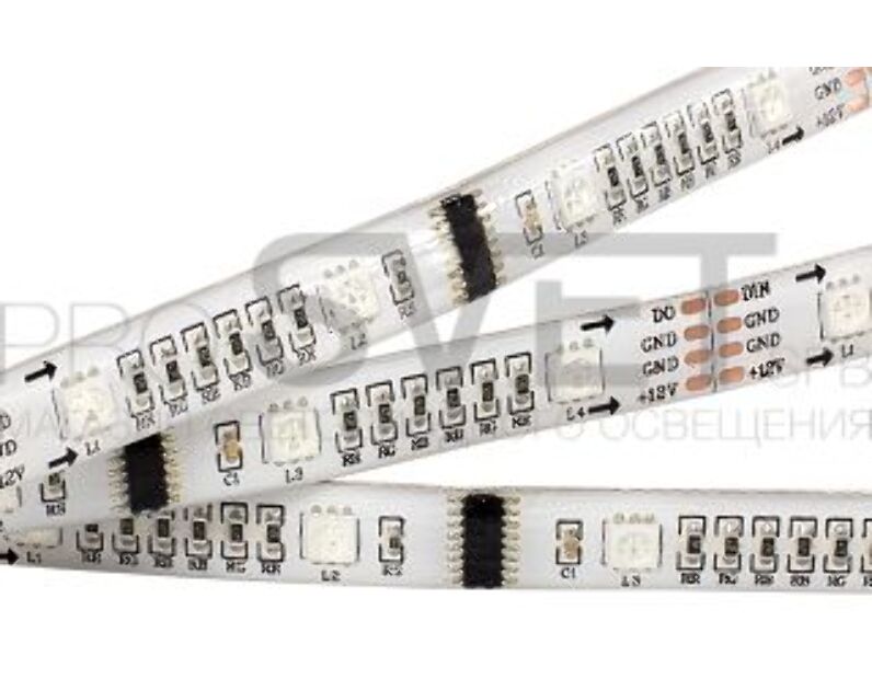 Лента Arlight CS-SPI-5000E 12V RGB (5060, 160 LED x1,1812) 016162