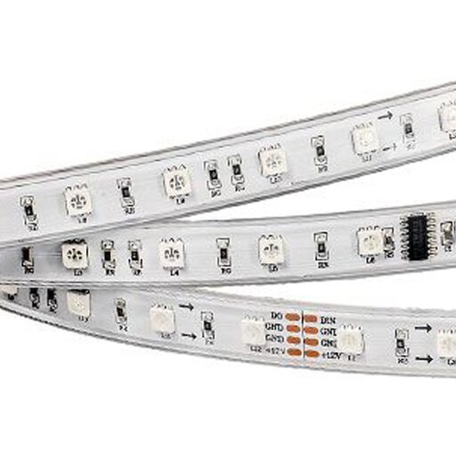 Лента Arlight CS-SPI-5000P 12V RGB (5060, 240 LED x3,1812) 016863