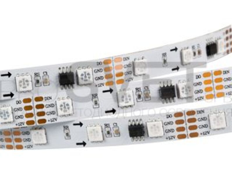 Лента Arlight SPI-5000 12V RGB (5060, 240 LED x3,1804) 020690