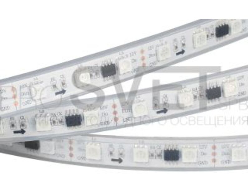 Лента Arlight SPI-5000P-AM 12V RGB (5060, 300 LED x3,1804) 021230