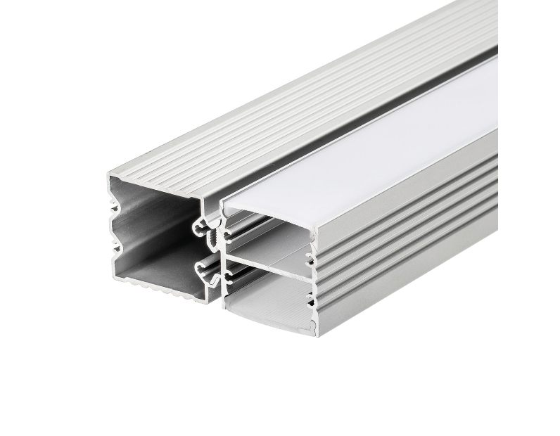 Профиль с экраном Arlight ALU-BASE-PW35D-2000 ANOD+FROST 015459
