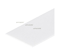 Экран-вставка белый P10W-2000 (ARL, Пластик) 016984