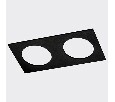 Двойная рамка ITALLINE SP 02 BLACK