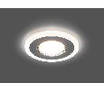 Светодиодный светильник Feron AL2770 встраиваемый 9W 4000K и подсветка 4000К белый 28909