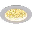 Светодиодный светильник Feron AL9070 встраиваемый 12W 4000K белый с золотом 29548