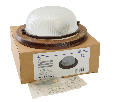 Светильник накладной IP54, 220V 60Вт Е27, дерево,орех, круг НБО 03-60-021 11573