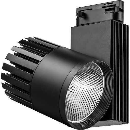 Светодиодный светильник Feron AL105 трековый на шинопровод 40W 4000K, 35 градусов, черный 29696