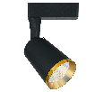 Светодиодный светильник Feron AL111 трековый на шинопровод 12W 4000K, 35 градусов, черный с золотой рамкой 32450
