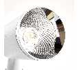 Светодиодный светильник Feron AL111 трековый на шинопровод 12W 4000K 35 градусов белый с хром рамкой 32448