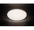 Светодиодный управляемый светильник накладной Feron AL5000 тарелка 60W 3000К-6500K белый с кантом 28935