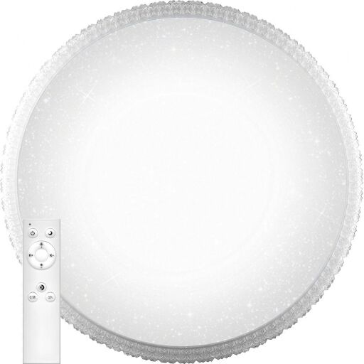 Светодиодный управляемый светильник накладной Feron AL5300 тарелка 100W 3000К-6500K белый 29785