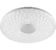 Светодиодный управляемый светильник накладной Feron AL5250 тарелка 100W 3000К-6500K матовый белый 29787