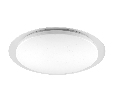 Светодиодный светильник накладной Feron AL5001 тарелка 36W 4000K белый с кантом 29634