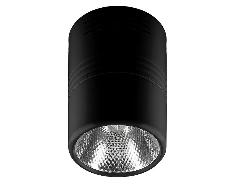 Светодиодный светильник Feron AL518 накладной 10W 4000K черный 29890