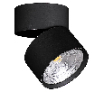 Светодиодный светильник Feron AL520 накладной 15W 4000K черный 32462