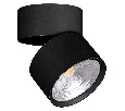 Светодиодный светильник Feron AL520 накладной 25W 4000K черный 32464