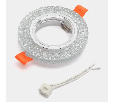Светильник встраиваемый Feron DL8060-2/8060-2 потолочный MR16 G5.3 мерацющее серебро 19708