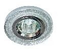 Светильник встраиваемый Feron DL8060-2/8060-2 потолочный MR16 G5.3 мерацющее серебро 19708