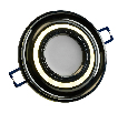 Светильник встраиваемый с белой LED подсветкой Feron CD600 потолочный MR16 G5.3 хром 29709