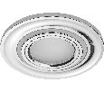 Светильник встраиваемый с белой LED подсветкой Feron CD600 потолочный MR16 G5.3 хром 29709