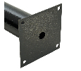 Опора металлическая h=1200 d60мм, черный, ОМ 1.2, 11579