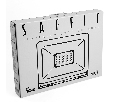Светодиодный прожектор SAFFIT SFL90-100 IP65 100W 6400K черный 55068