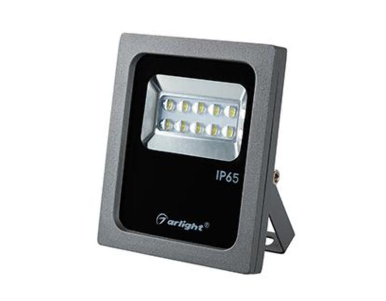 Светодиодный прожектор Arlight AR-FLG-FLAT-ARCHITECT-10W-220V Warm 50x70 deg 024165