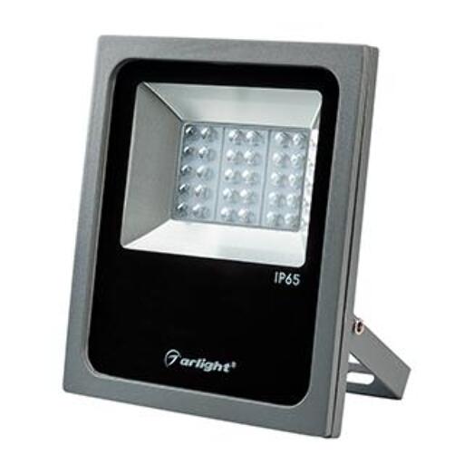 Светодиодный прожектор Arlight AR-FLAT-ARCHITECT-30W-220V Day (Grey, 50x70 deg) 024171
