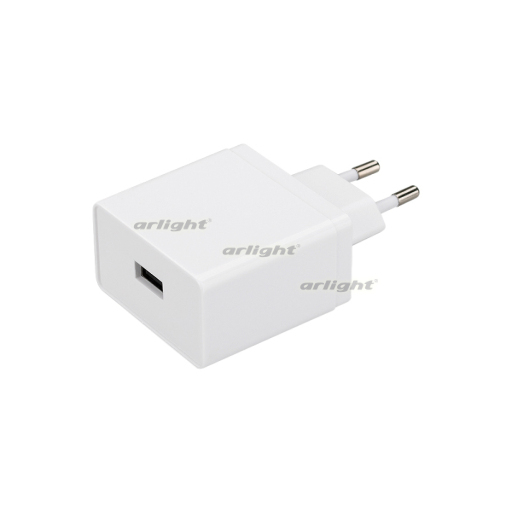 Блок питания Arlight ARDV-24-5V-USB FAST (Quick Charge, 3A, 24W, White) (Адаптер) 023248