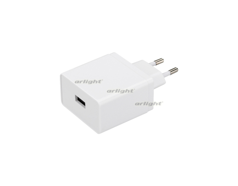 Блок питания Arlight ARDV-24-5V-USB FAST (Quick Charge, 3A, 24W, White) (Адаптер) 023248