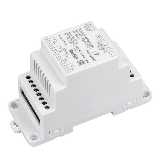 Усилитель Arlight SMART-RGBW-DIN (12-36V, 4x5A) IP20 Пластик 025169