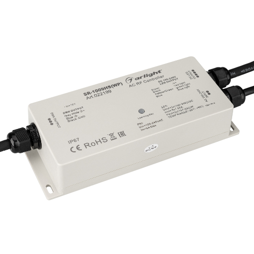 Контроллер Arlight SR-1009HSWP (220V, 1000W) IP67 Пластик 022199