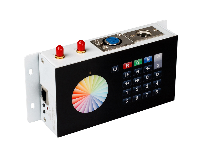 Контроллер Arlight DMX SR-2816WI Black (12V, WiFi, 8 зон) IP20 Металл 020682