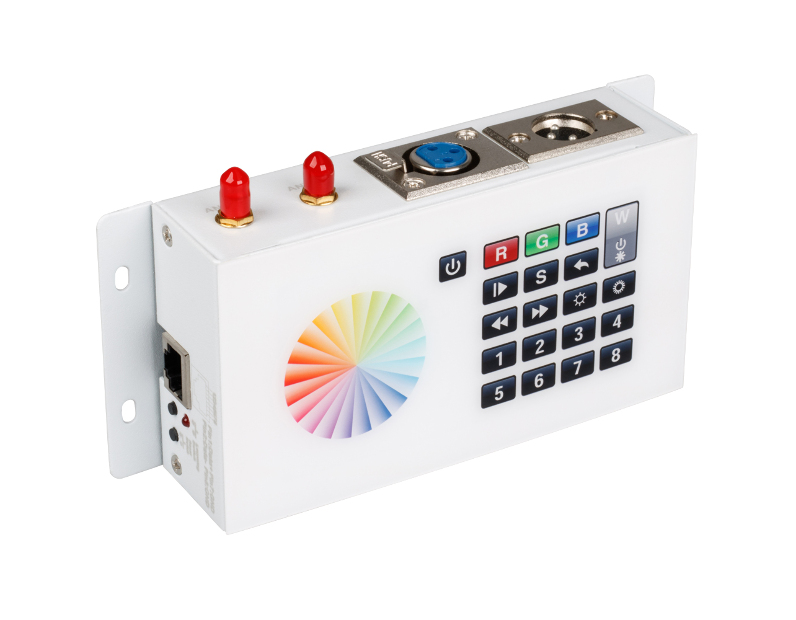 Контроллер Arlight DMX SR-2816WI White (12V, WiFi, 8 зон) IP20 Металл 019456