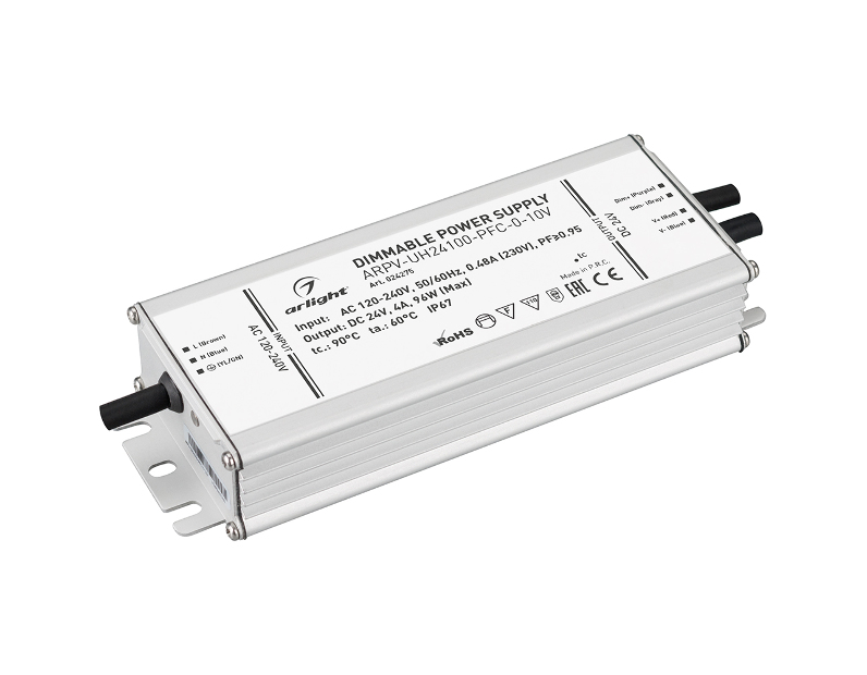 Блок питания Arlight ARPV-UH24100-PFC-0-10V (24V, 4.0A, 96W) 024275