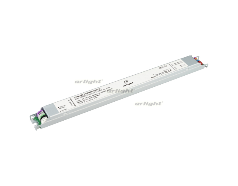 Блок питания Arlight ARV-24080-LONG-PFC-DALI (24V, 3.4A, 80W) IP20 Металл 028357