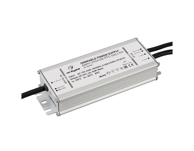 Блок питания Arlight ARPV-UH24100-PFC-DALI-PH (24V, 4.0A, 96W) 026125