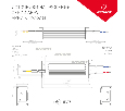 Блок питания Arlight ARPV-ST36150 (36V, 4.2A, 150W) IP67 Металл 019013