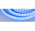 Лента Arlight RTW 2-5000SE 24V Blue 2x (5060, 300 LED, LUX) 14.4 Вт/м, IP65 017482