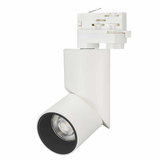 Светильник Arlight LGD-TWIST-TRACK-4TR-R70-15W White5000 (WH-BK, 30 deg) IP40 Металл 025460