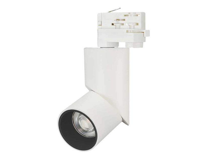 Светильник Arlight LGD-TWIST-TRACK-4TR-R70-15W White5000 (WH-BK, 30 deg) IP40 Металл 025460