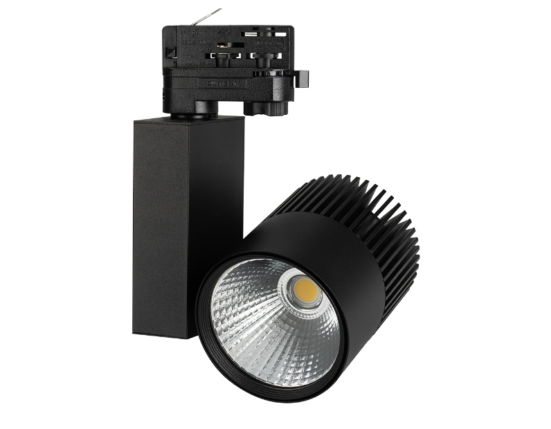 Светильник Arlight LGD-ARES-4TR-R100-40W Warm3000 (BK, 24 deg) IP20 Металл 026375