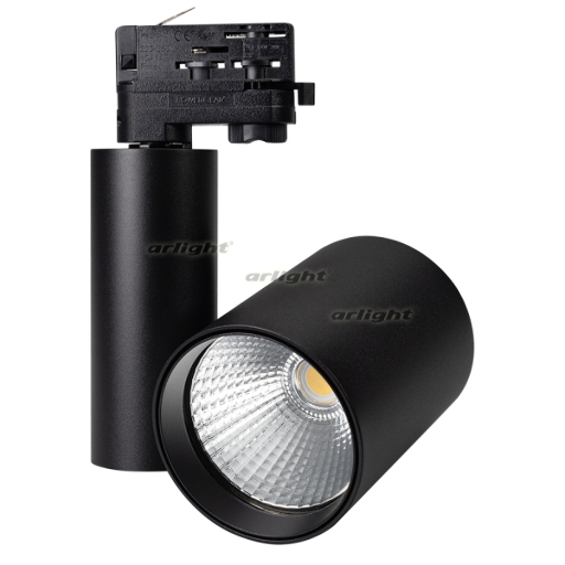 Светильник Arlight LGD-SHOP-4TR-R100-40W White6000 (BK, 24 deg) IP20 Металл 026281