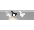 Светильник Arlight LGD-SHOP-4TR-R100-40W White6000 (WH, 24 deg) IP20 Металл 026278