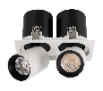 Светильник Arlight LGD-PULL-S100x200-2x10W White6000 (WH, 20 deg) IP20 Металл 026193