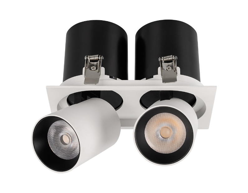 Светильник Arlight LGD-PULL-S100x200-2x10W White6000 (WH, 20 deg) IP20 Металл 026193