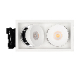 Светильник Arlight CL-SIMPLE-S148x80-2x9W Warm3000 (WH, 45 deg) IP20 Металл 026876